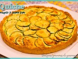 Quiche courgette et saumon fumé