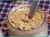 Rillettes de poulet maison