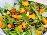 Salade de butternut rôtie