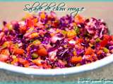 Salade de chou rouge