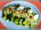 Salade de courgettes aux herbes