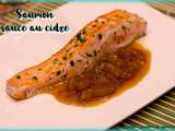 Saumon sauce au cidre