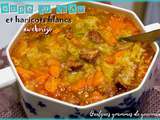 Soupe au chou et haricots blancs