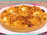 Tarte à l’oignon et au chèvre