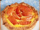 Tartelette moelleuse aux abricots