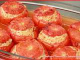 Tomates farcies au jambon rôti #Omnicuiseur