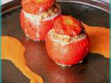 Tomates farcies au veau