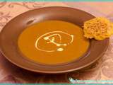 Velouté butternut-châtaignes au lard fumé #cuissonbassetempérature