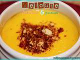 Velouté butternut poireau aux éclats de noisettes