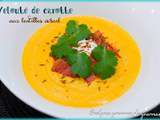 Velouté de carotte aux lentilles corail