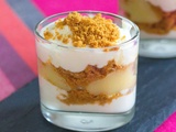 Verrines citron spéculoos