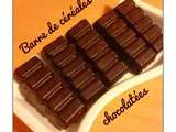 Barres de céréales chocolatées