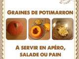 Miam! les graines de potimarron