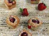 Financiers fraise & vanille