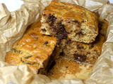 Banana bread aux pépites de chocolat