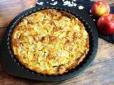 Clafoutis aux pommes et au miel- sans gluten, sans lait