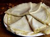 Crêpes moelleuses- sans gluten, sans lait