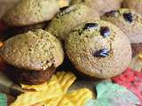 Muffins de sarrasin (orange, cannelle & cranberrys)