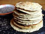 Pancakes aux graines de chia-vegan, sans gluten