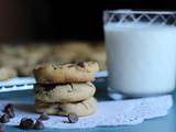 Biscuits aux brisures de chocolat sans gluten