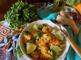 Byriani aux Crevettes – un délicieux voyage culinaire en Inde