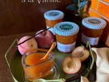 Confiture de Pêches et de Prunes Jaunes parfumée à la Vanille