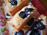 Mini financiers aux amandes et myrtilles