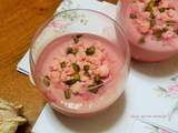 Mousse de framboises aux saveurs orientales