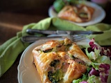 Panier de brocoli au jambon et au Comté