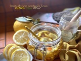 Sirop maison contre la toux au bon goût de miel ~ de citron et de thym