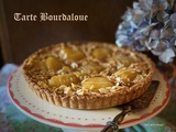 Tarte Bourdaloue, tarte aux poires et crème d’amandes