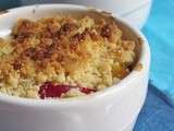 Crumble aux prunes