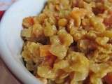 Dahl de lentilles corail