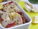 Lapin au citron et aux tomates confites