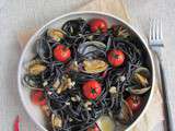 Spaghettis noir à la vongole