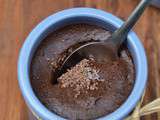 Battle food : Mousse au chocolat, copeaux de chocolat et fleur de sel