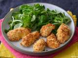 Nuggets de poulet au parmesan au four