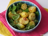 Salade de pommes de terre sauce moutarde sirop d’érable