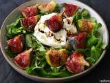 Salade figues burrata