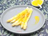 Asperges blanches sauce maltaise