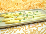 Asperges sauce yuzu