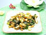 Bok choy aux cacahuètes