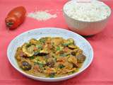 Champignons et tomates au curry