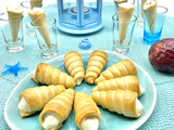 Cornets fromage blanc fruit de la passion