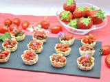 Corolles fraises tomates