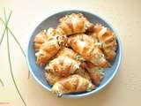 Croissants au fromage et herbes