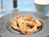 Gambas ail et citron