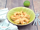 Gambas citron vert