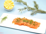 Gravlax de saumon