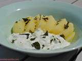 Patatosalata (salade de pommes de terre et son tzatziki)